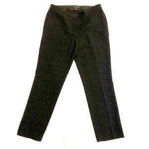 Ellen Tracy Cropped Black Trousers (Size 4)